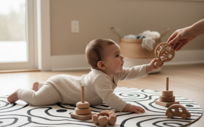 Éveil sensoriel bébé 3-6 mois : quels jouets choisir sans surstimuler