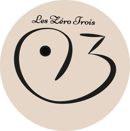 Logo officiel boutique Les Zéro Trois bébé 0-3 ans